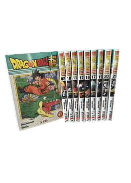 Pack Dragon Ball Super (1, 8, 10, 11, 12, 16, 17, 19, 20, 21)