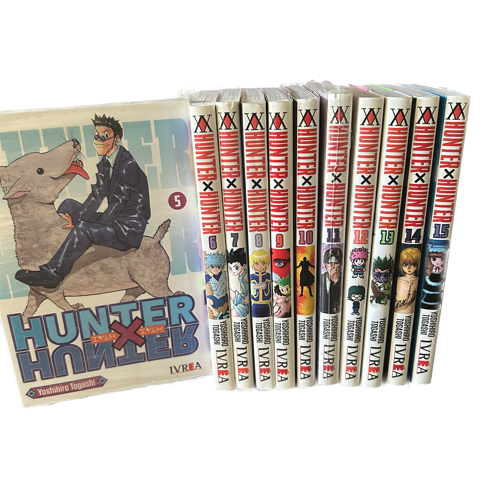Pack Hunter x hunter (5, 6, 7, 8, 9, 10, 11, 12, 13, 14, 15)