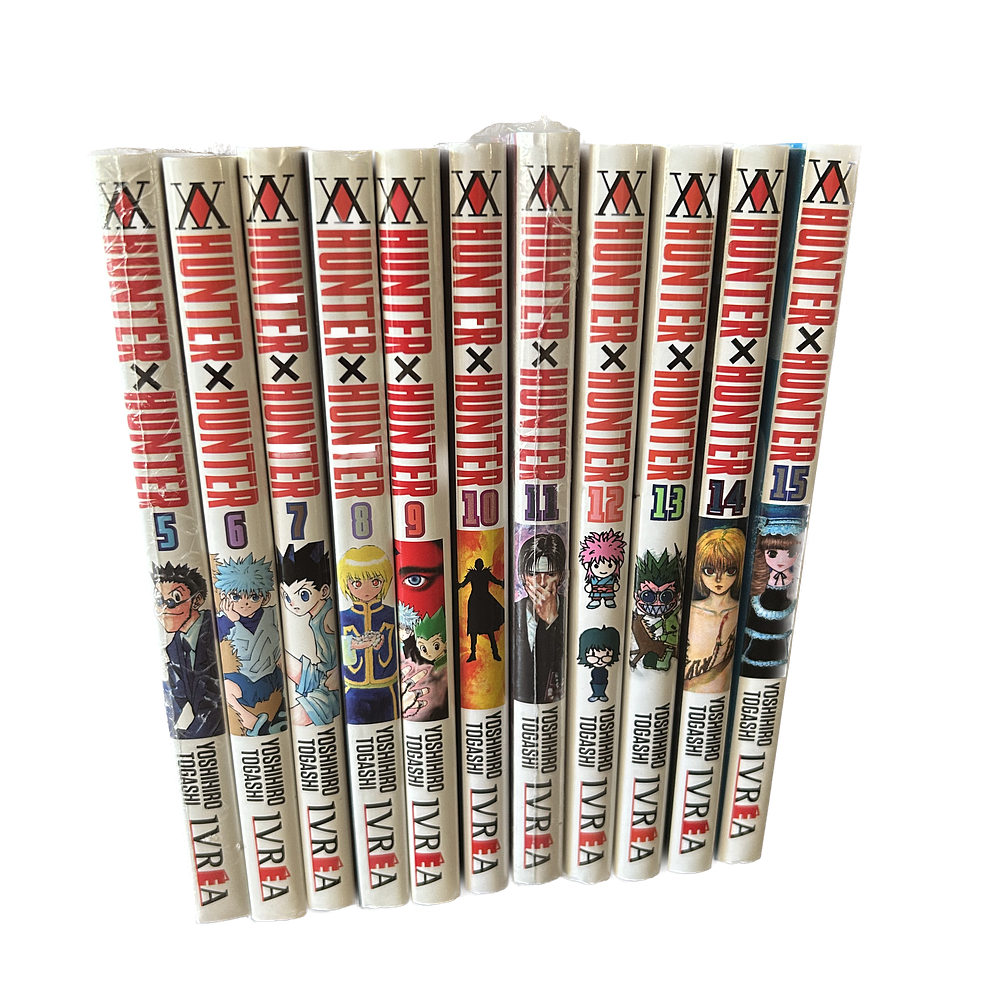 Pack Hunter x hunter (5, 6, 7, 8, 9, 10, 11, 12, 13, 14, 15)