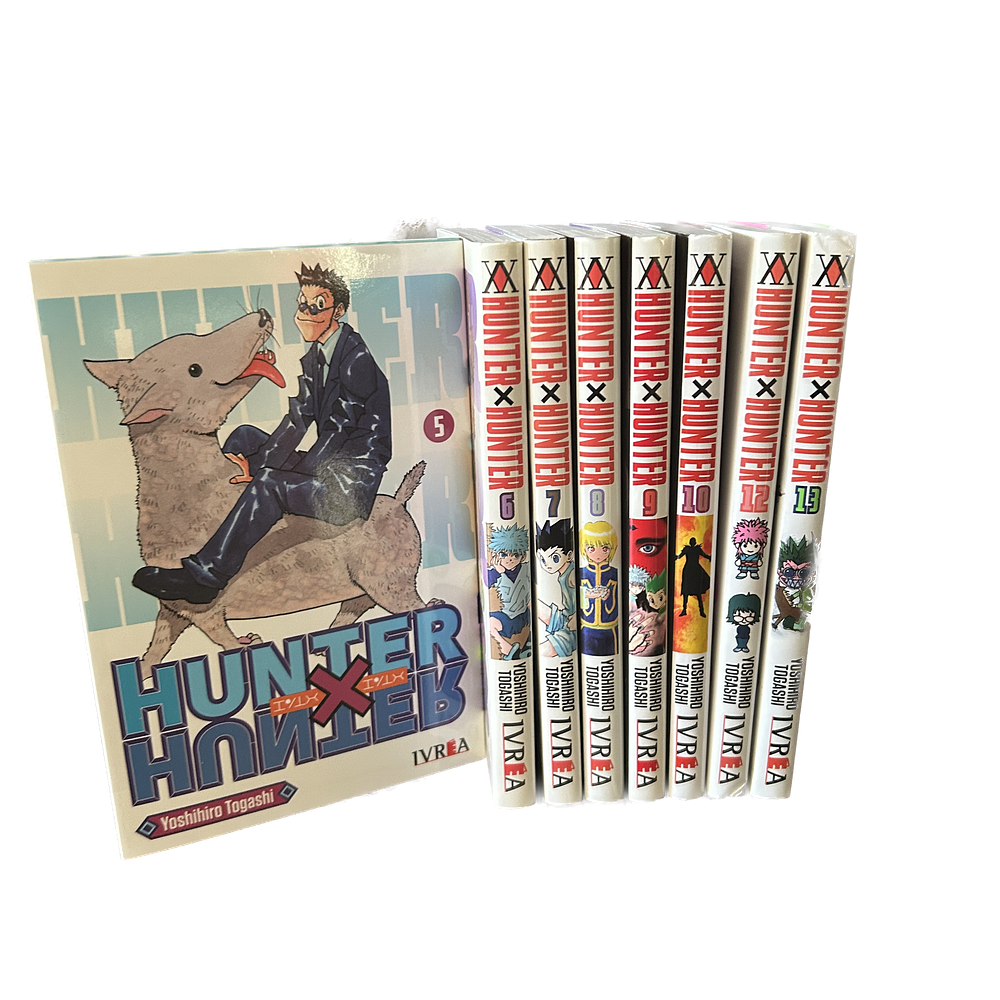 Pack Hunter x hunter (5, 6, 7, 8, 9, 10, 12, 13, 14)