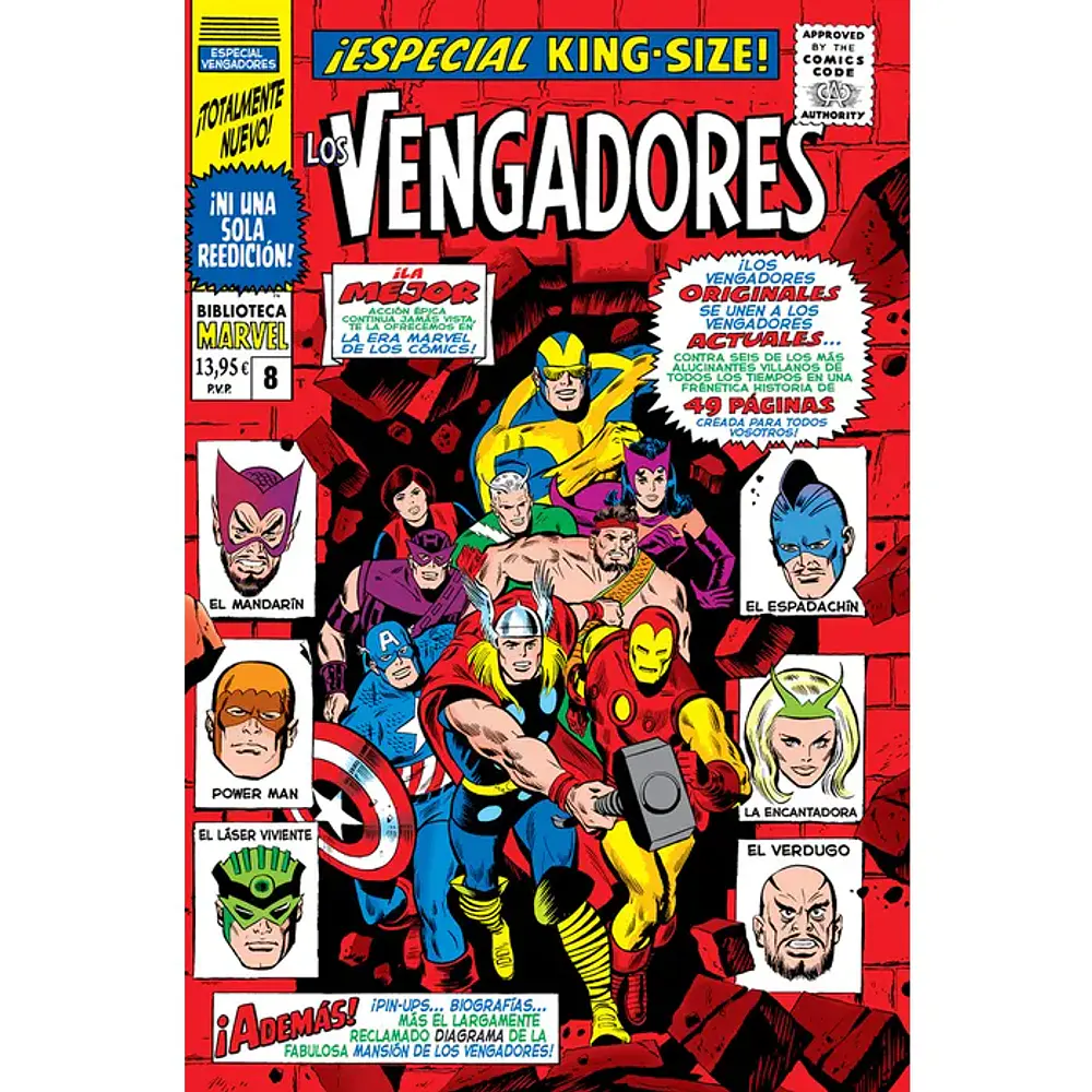 Biblioteca Marvel 77. Los Vengadores 8 1967