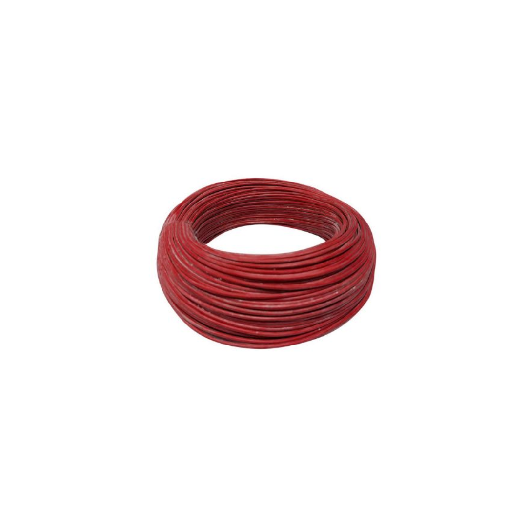Cable Silicona 10mm Rojo 180° R-100mt  1