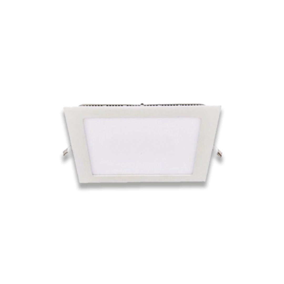 Plafón Embutido Cuadrado 18W Luz Fría Lumex 4