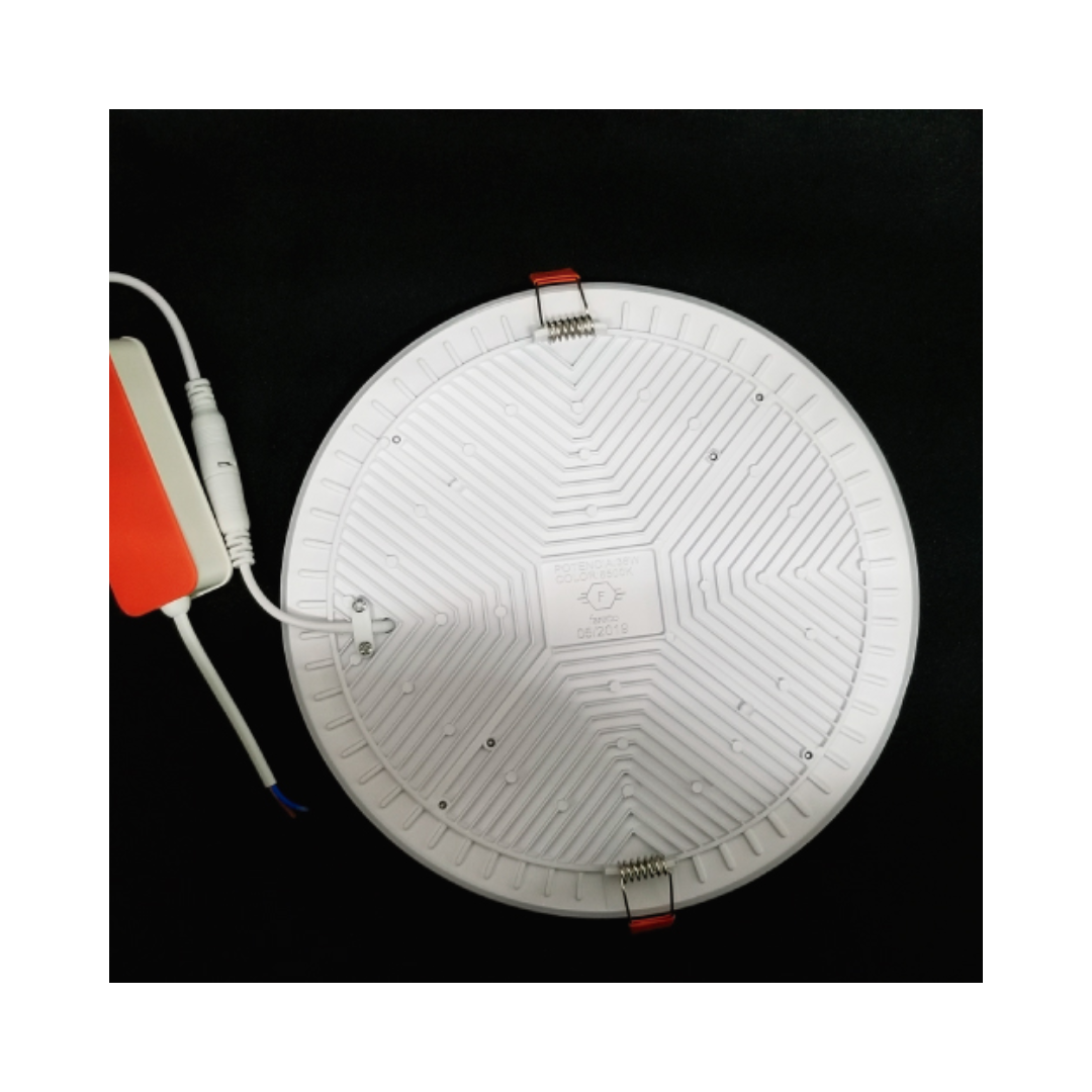 Embutido redondo sin Borde Framless 36W Luz Fría  2