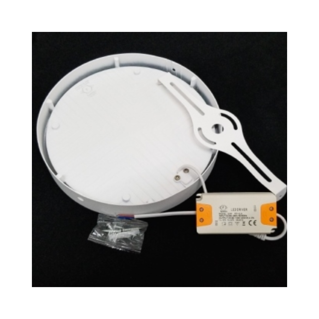 Plafón Sobrepuesto Redondo Frameless 30W Luz Fría  2