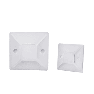 BASE ADHESIVA PARA AMARRA CABLE 30 x 30 mm