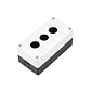  Caja botonera industrial 3 puestos (Ø22 mm) – IP55 - Miniatura 1