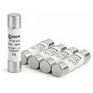 Fusible cilíndrico 10 x 38 mm 