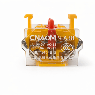 Block De Contacto Para Pulsador 2Nc