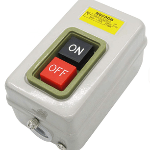 Interruptor Partir-Parar Metálico 20A (3.7kW) Bs230-B