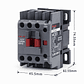 Contactor Trifásico 12A CJX2-1211, Bobina 220 Vac 50 Hz 1na+1nc - Miniatura 2