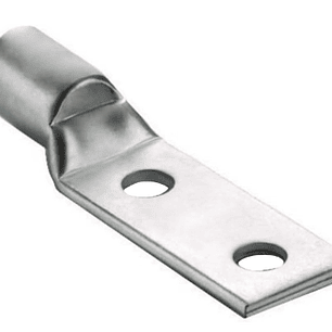 Terminal doble perforación 4 awg- 20mm