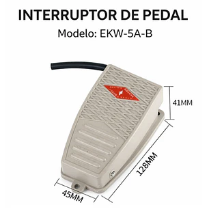 Interruptor de Pie EKW-5A-B