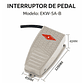 Interruptor de Pedal Industrial EKW-5A-B - Miniatura 2
