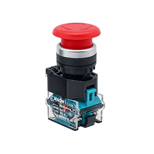 Pulsador de emergencia con retención LA38-11ZS