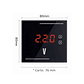 Voltímetro digital AC panel 80x80 mm  - Miniatura 2