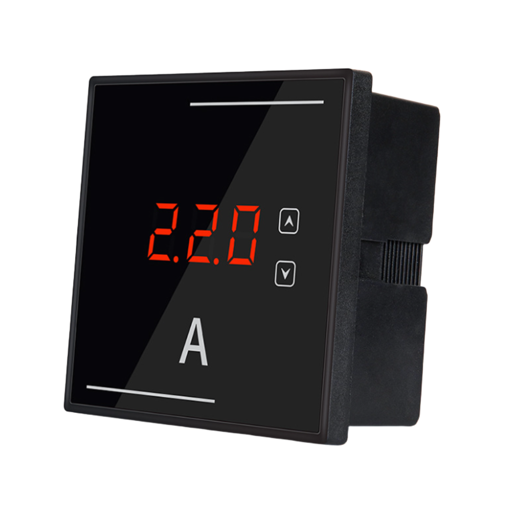 Amperímetro digital de panel 6L2-A/V 1