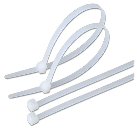 Amarra plástica blanca 2.5X100 1
