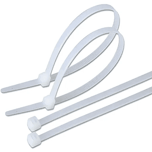 Amarra plástica blanca  3.6X200