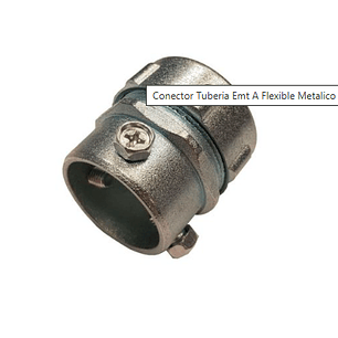 Terminal EMT a flexible de 40 mm