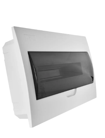 Tablero embutido 24 módulos tapa transparente libre de halógeno 1