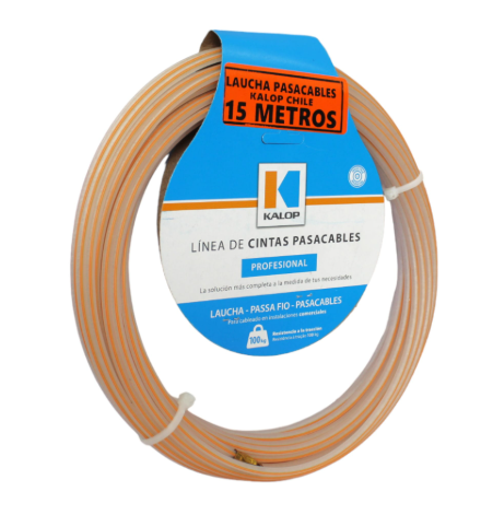 Cinta pasa cable 15 mts KALOP 1