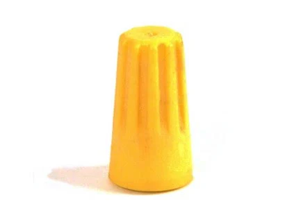 Conector cónico amarillo 2x1,5mm 1