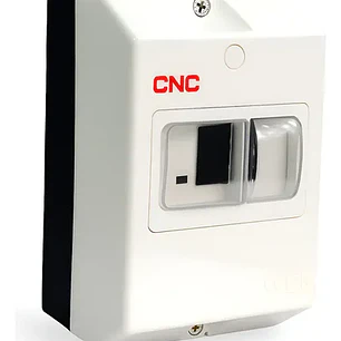 Caja para guardamotor con membrana IP65 CNC