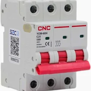 Interruptor termomagnetico 3P C 25A 10kA CNC