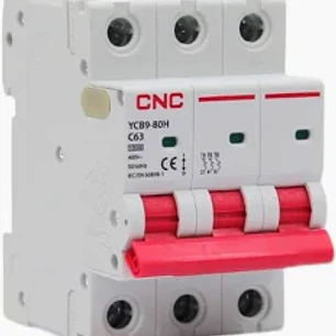 Interruptor termomagnetico 3P C 63A 10kA CNC