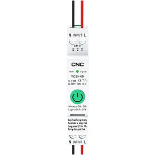  Interruptor wifi pro 40A 240vac App Tuya Smart