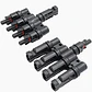 Conector MC4 1x4 -40C~90C IP67 - Miniatura 1