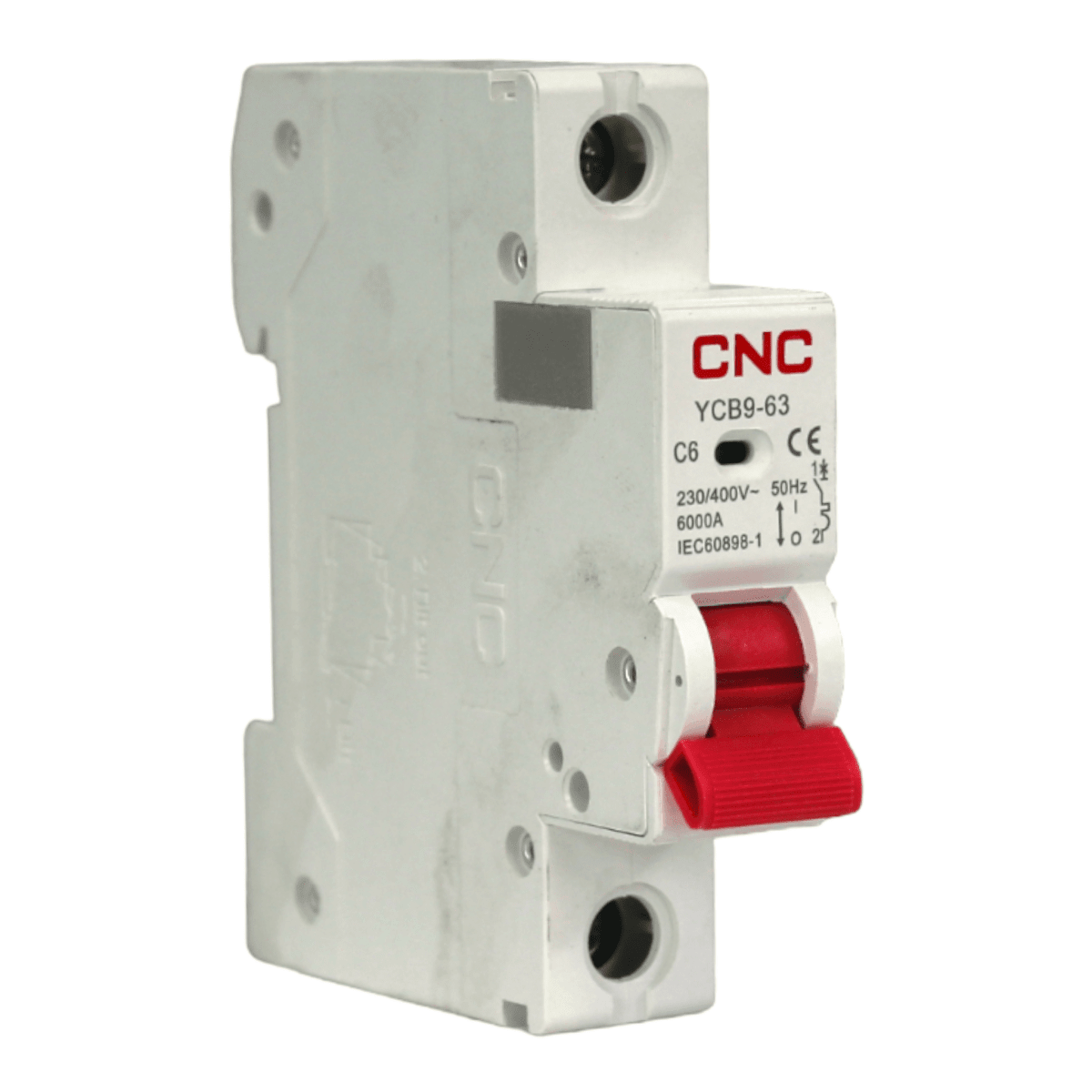 Interruptor termomagnetico AC 1P C 6A 6kA CNC 1
