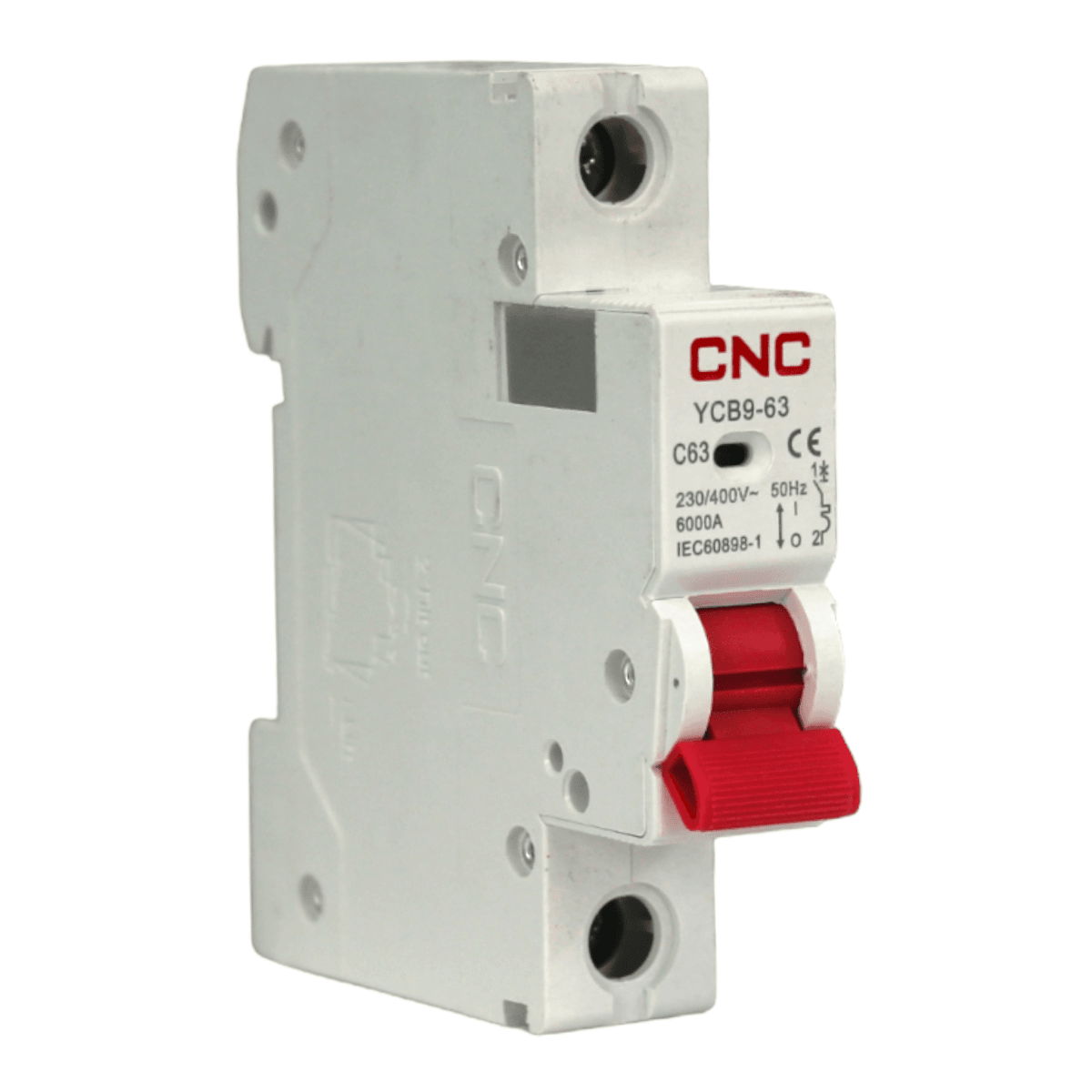  Interruptor termomagnetico AC 1P C 63A 6kA CNC 1