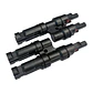Conector MC4 1x2 -40C~90C IP67  - Miniatura 2