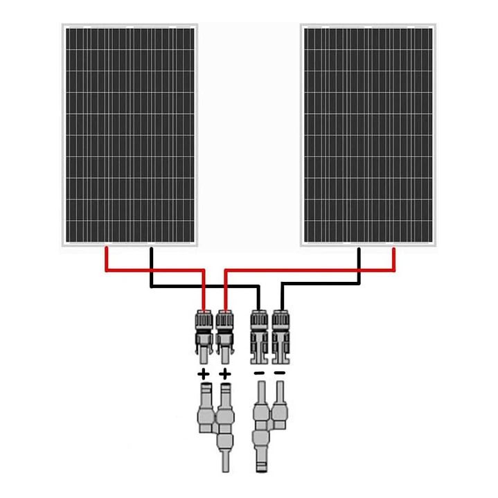 Conector MC4 1x2 -40C~90C IP67  3