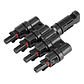 Conector MC4 1x4 -40C~90C IP67 - Miniatura 2