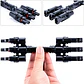  Conector MC4 1x3 -40C~90C IP67 - Miniatura 4