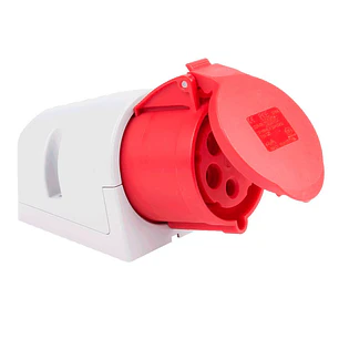 Enchufe Hembra Sobrepuesto 3P+N+T 32A IP44 380V