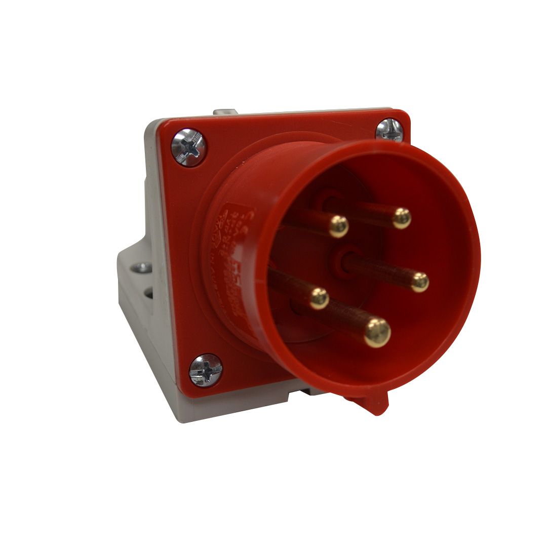 Enchufe Macho Sobrepuesto 3P+N+T 32A IP44 380V 3