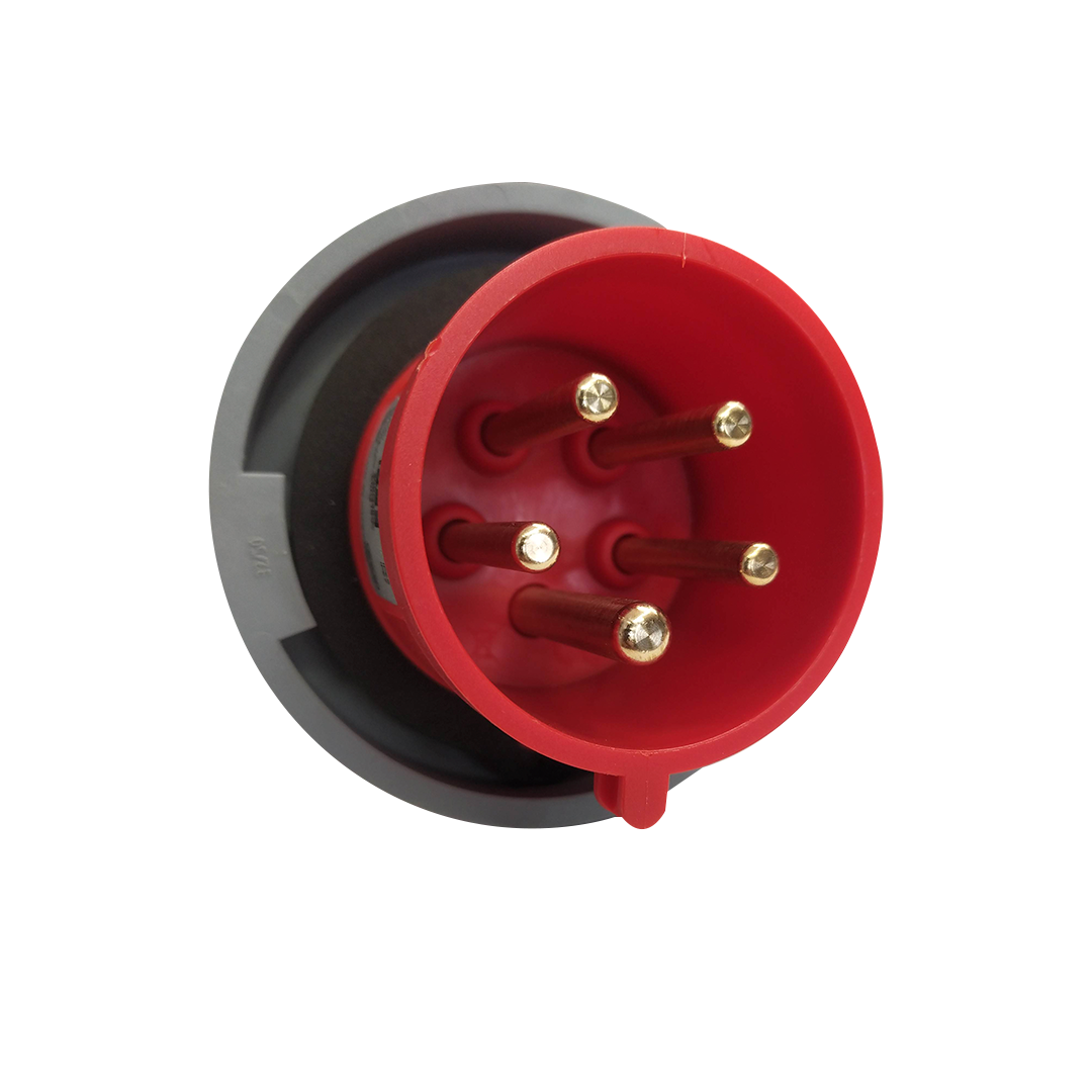 Enchufe Macho Volante 3P+N+T 32A IP67 380V 2