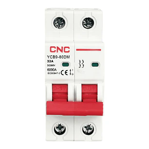  Interruptor termomagnetico DC 2P 32A 6KA CNC