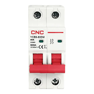 Interruptor termomagnetico DC 2P 40A 6KA CNC