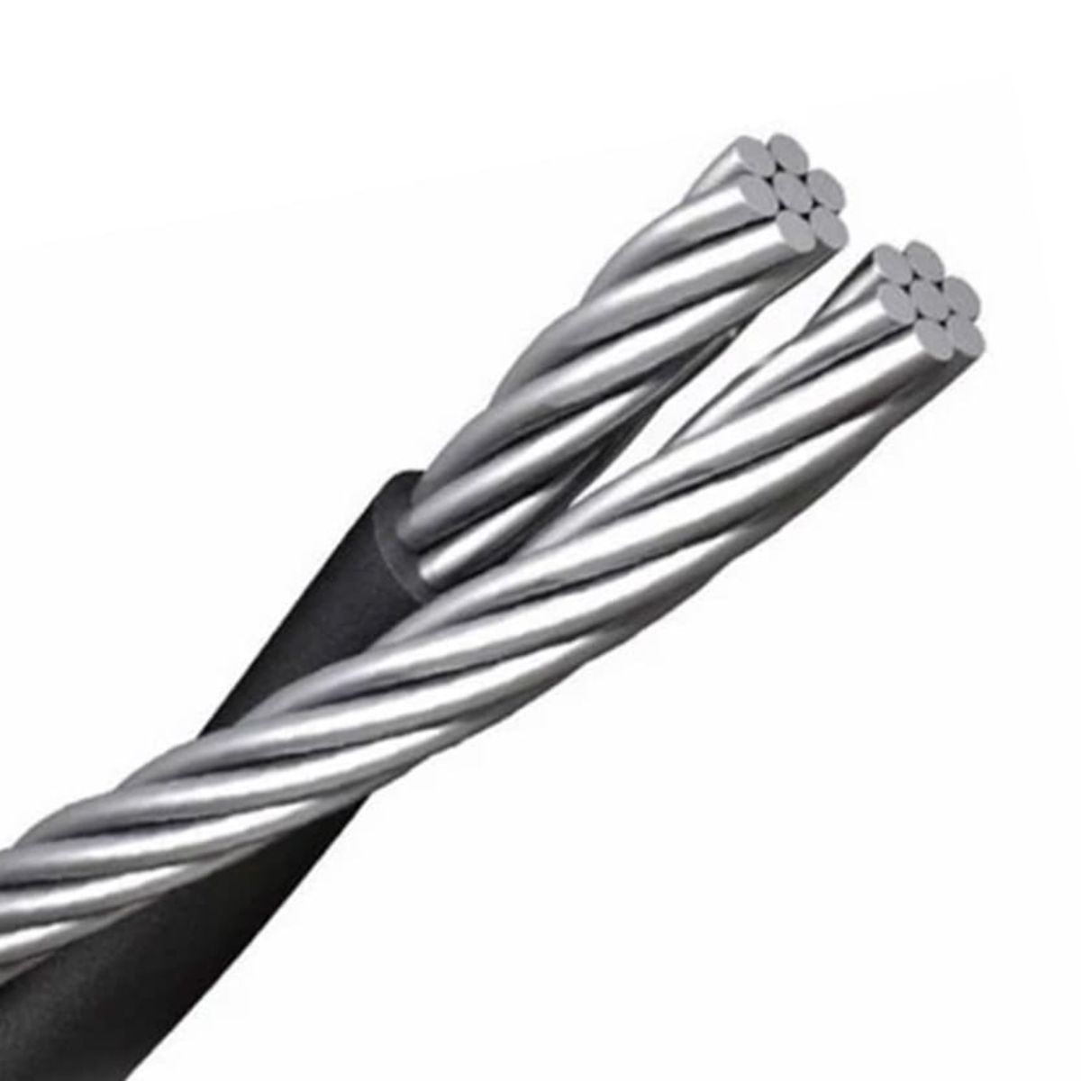 Cable Aluminio Preensamblado 2x16mm2 (1 Cond. Desnudo + 1 Cond. Aislado 1