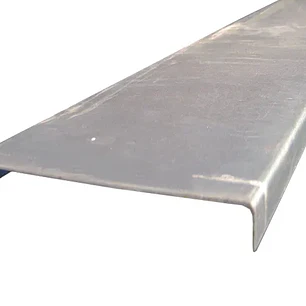 Tapa P/E.P.C/B.P.C. 150x1x3000mm Pre-Galv