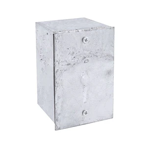 Caja Galvanizada En Caliente 100x65x65 Universal A-01 Sin Ko