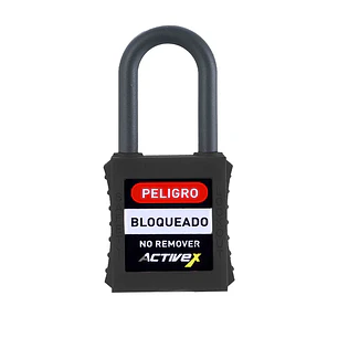 Candado Activex D31 Dielectrico Negro