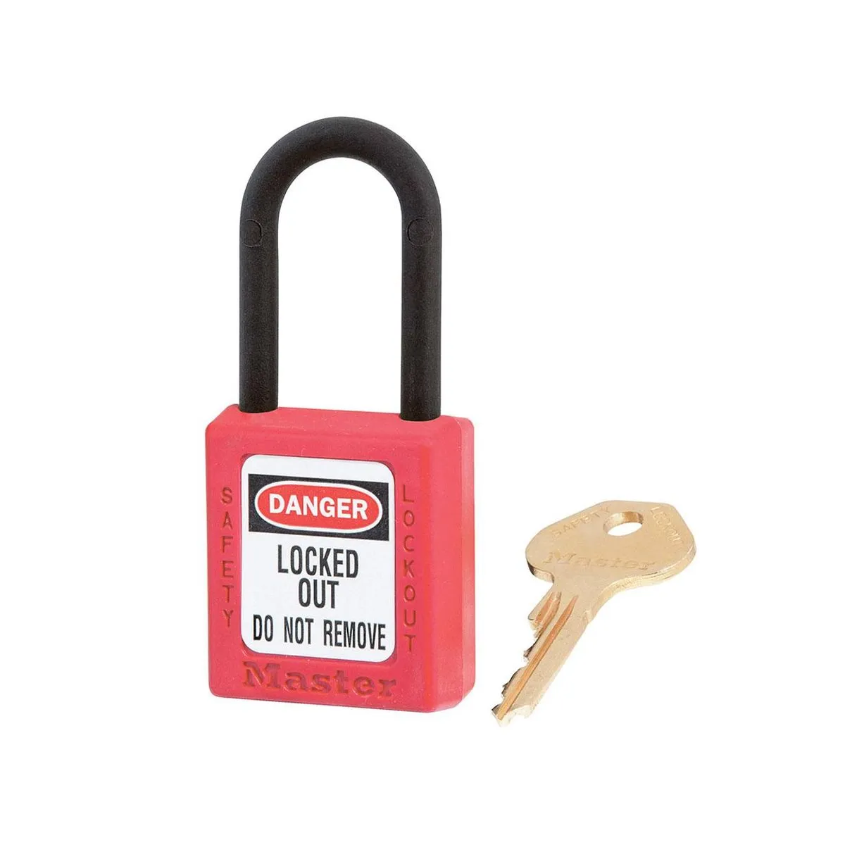 Candado Dielectrico Master Lock 406 Rojo 1