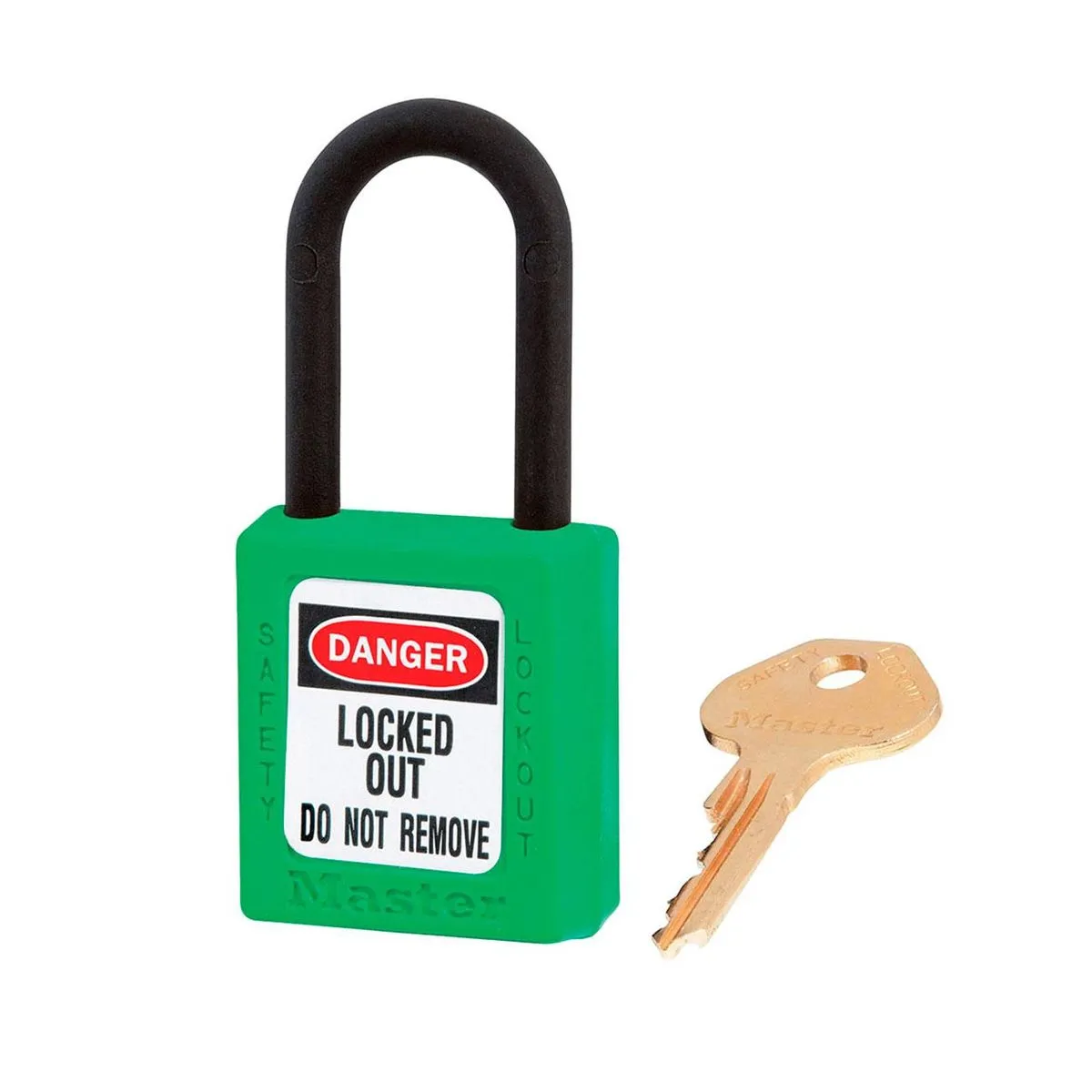 Candado Dielectrico Master Lock 406 Verde 1