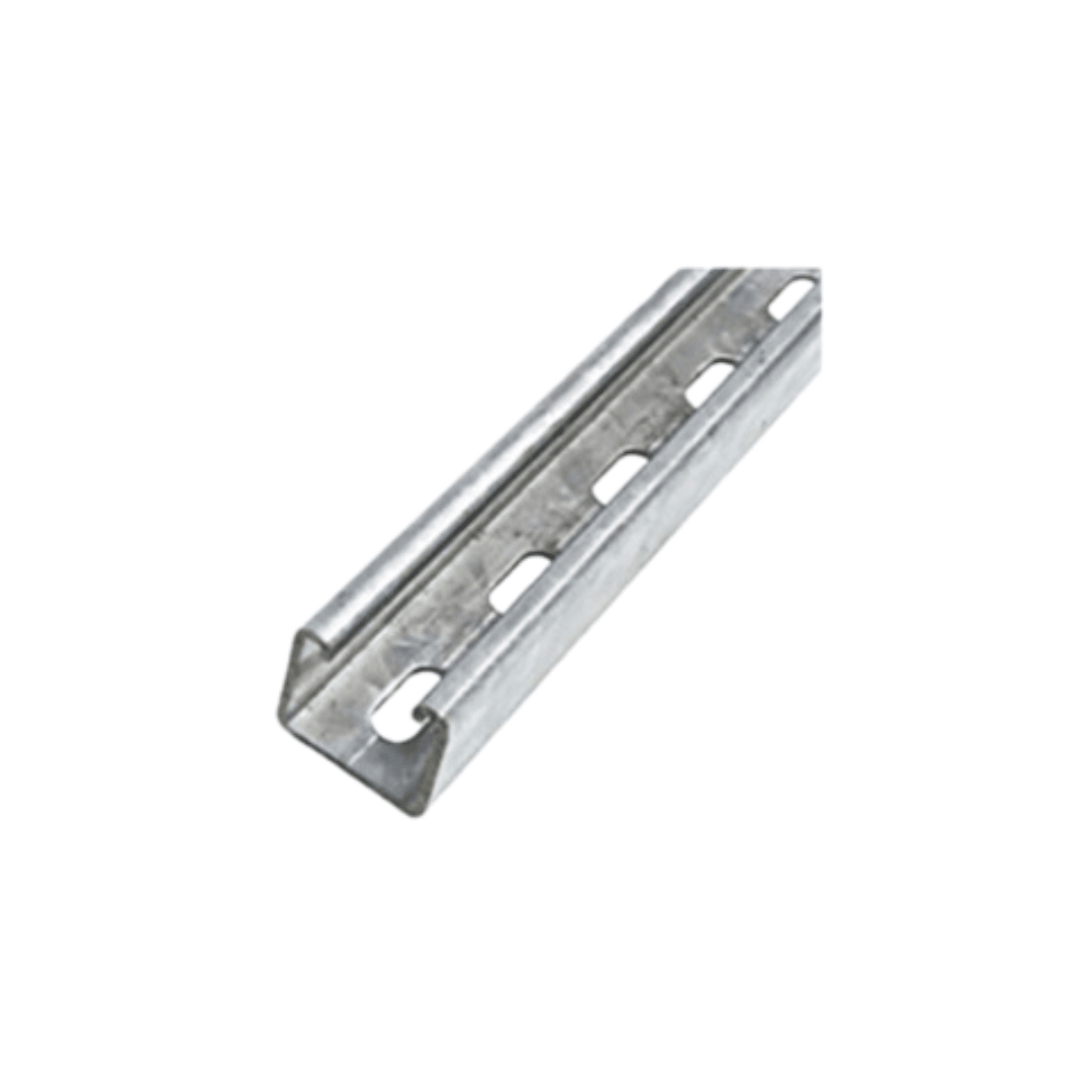 Riel Unistrut Zincado 1,5mm Ranurado 42x42x3000 1